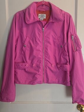 Polo by Ralph Lauren Hot Pink Lightweight Zip Jacket